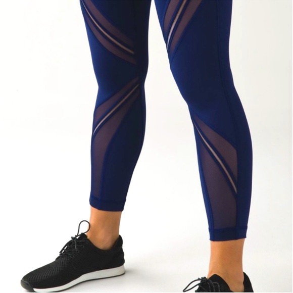 Lululemon High Times High Rise Legging Pant *Metta Hero Blue size 4 - Picture 4 of 15